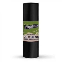 BOLSA DE BASURA 70X90 IMPEKE PAQUETE 10 UNIDADES